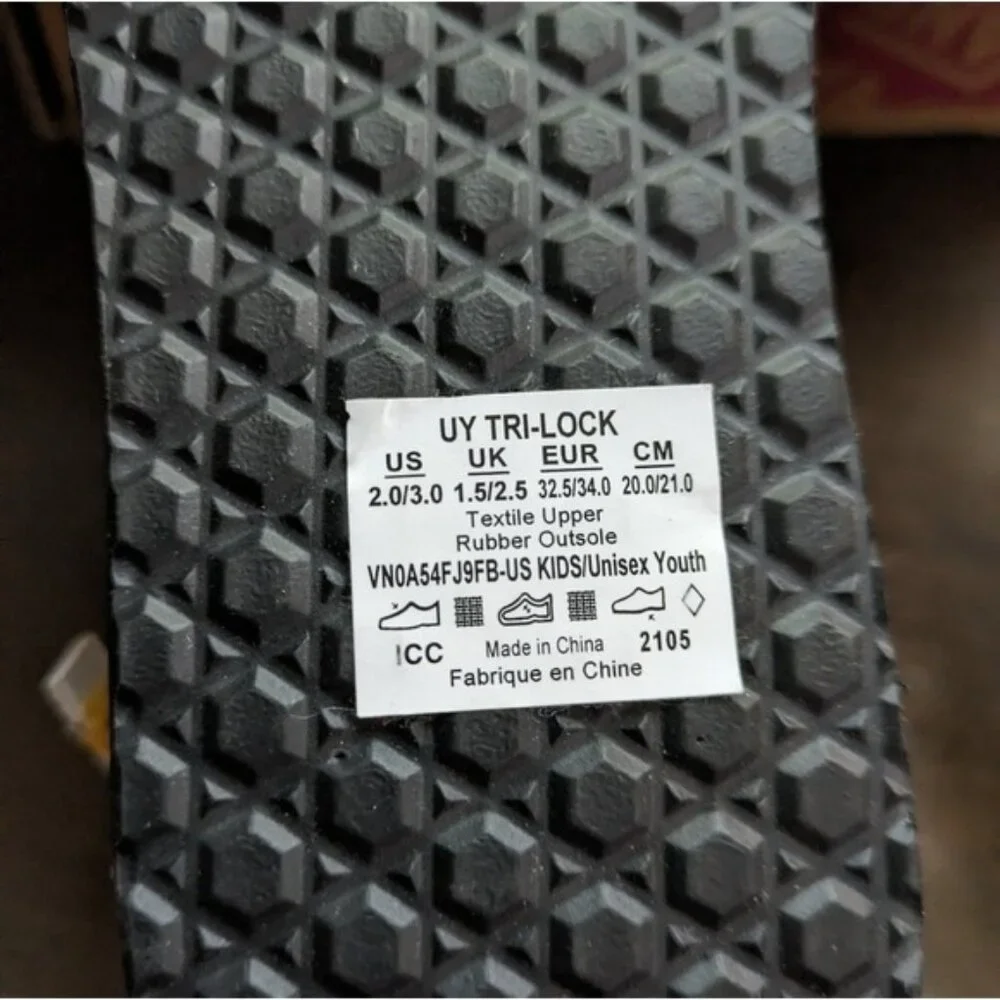 Vans Shoes Toddler 3K New Tri-Lock Primary Camo Sandals VNOA54FJ9GB1 112025 - Picture 8 of 11